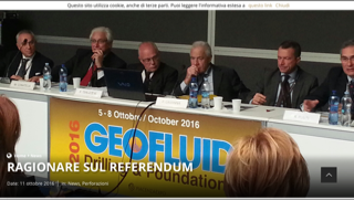 L’intervento del Consigliere regionale emiliano-romagnolo Gianni Bessi a “Geofluid”