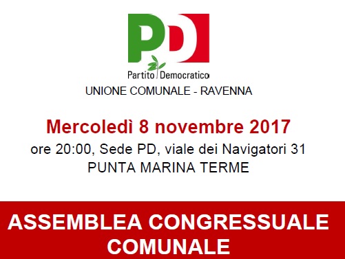 Assemblea comunale del Partito Democratico di Ravenna